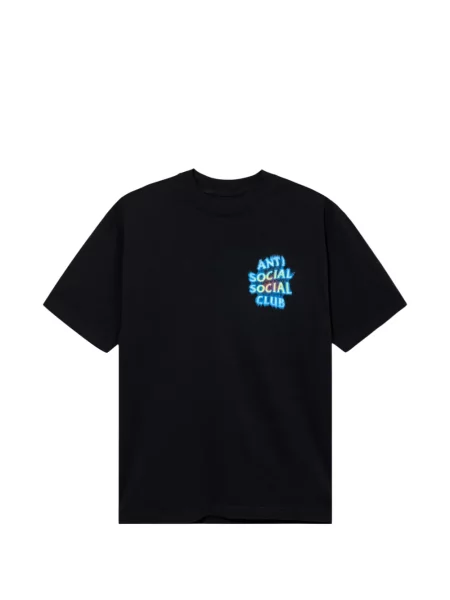 Termic tricou Anti Social Social Club cu imagine negru