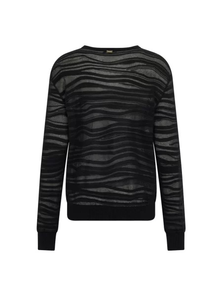 Dzianinowy sweter Herno czarny