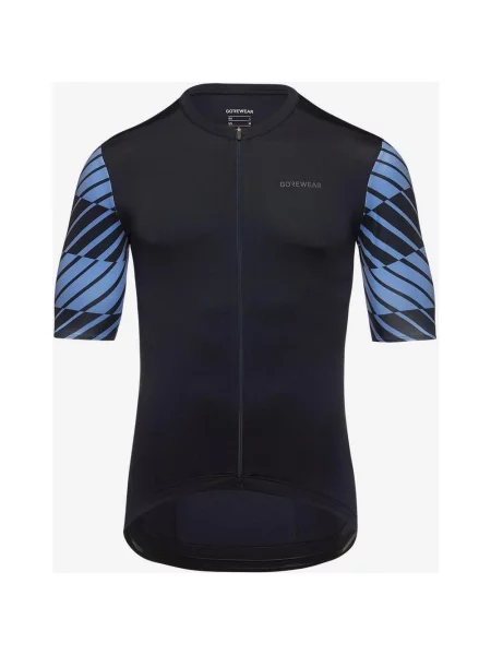Koszulka rowerowa GOREWEAR Swiftride Optical krótki rękaw lila S czarny