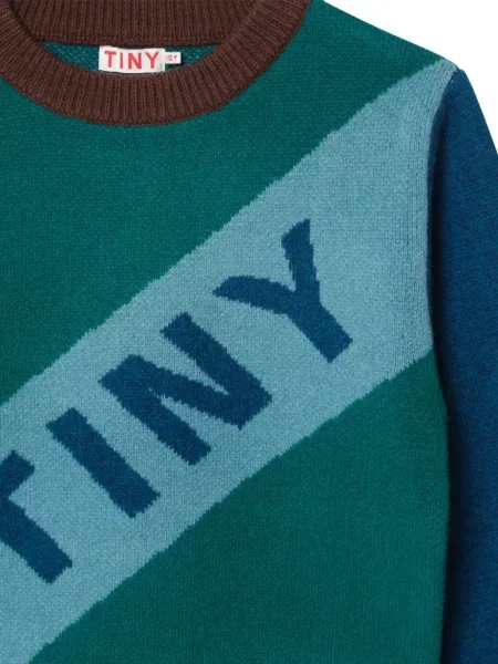 Sweter dziecięcy Tiny Cottons zielony