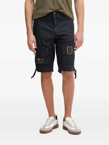 Pantaloni scurți cargo Aeronautica Militare albastru