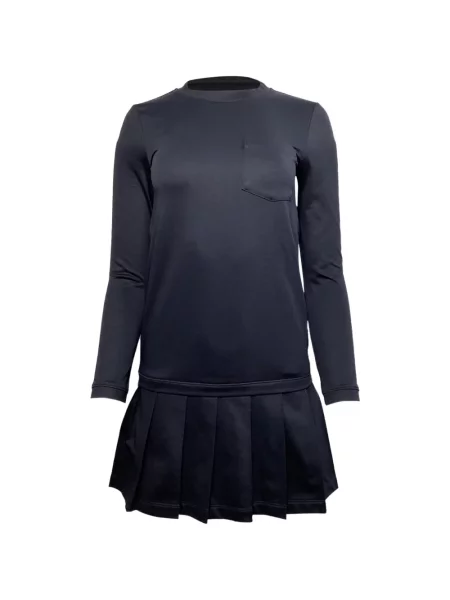 Rochie mini Thom Browne plisată de costum albastru