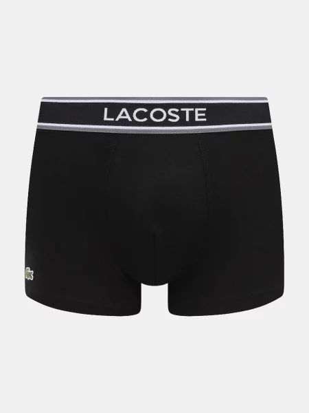 Боксеры Lacoste черные