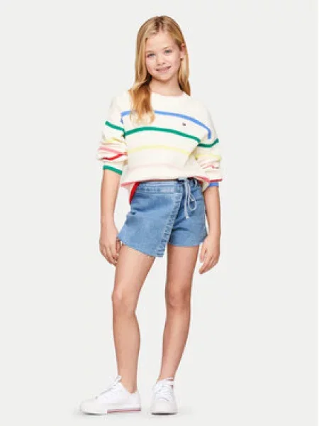 Tommy Hilfiger Džinsiniai šortai mėlyna
