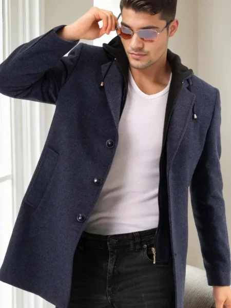 Палто Dewberry черно