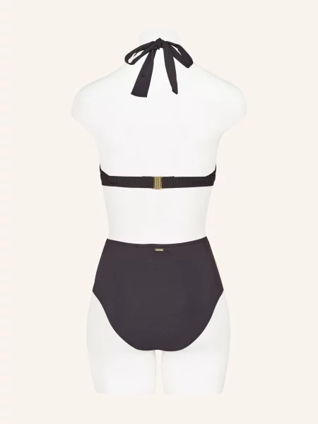 Cyell High Waist Bikinové Kalhotky Caviar černá