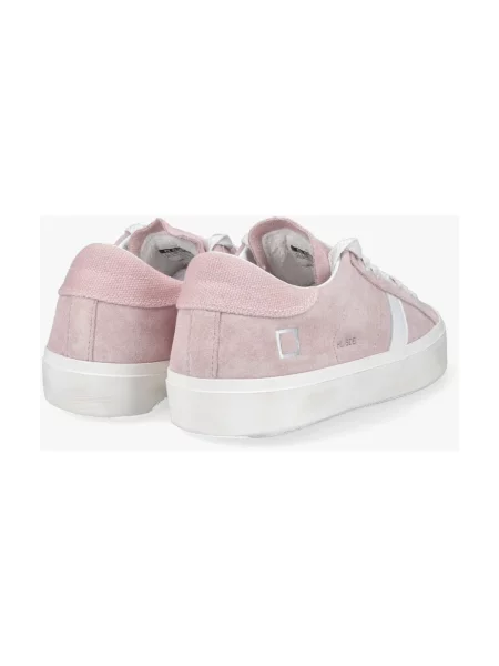 Sneakersy D.a.t.e. zamszowe różowe