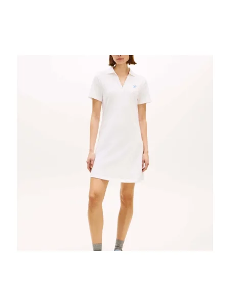 Tommy Hilfiger rochie din cu alb
