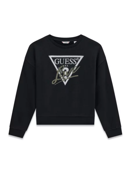 Guess Bluza czarny