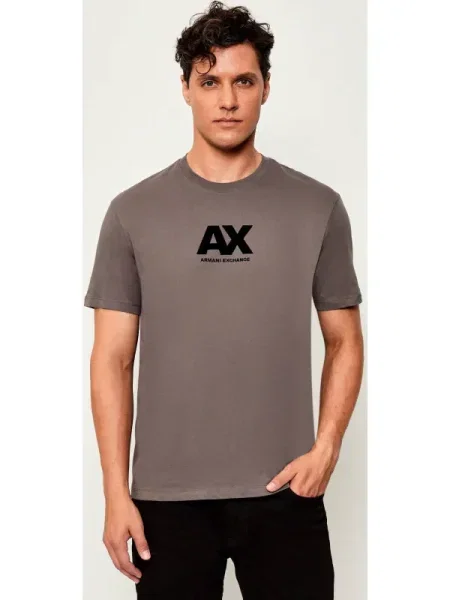 Armani Exchange Tricou maro