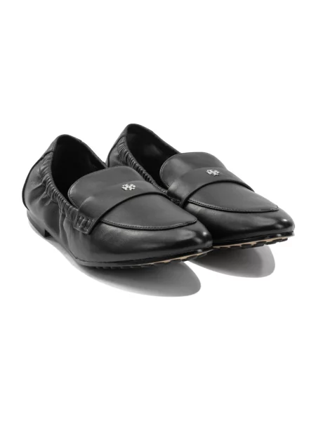 Tory Burch Mokasyny Ballet schwarz czarne