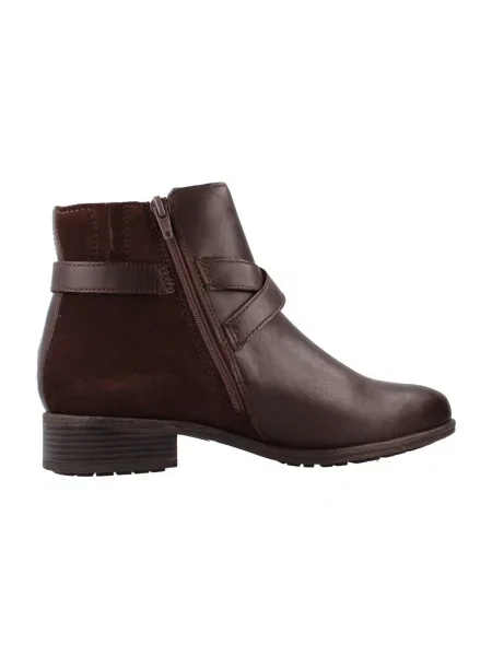 Botine Clarks maro