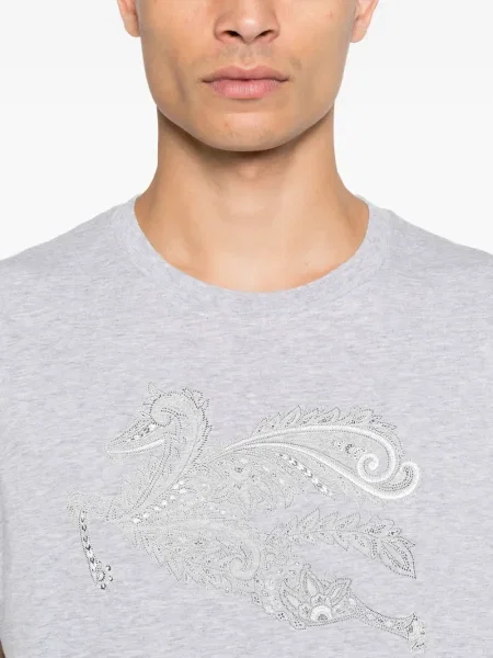 Tricou Etro gri
