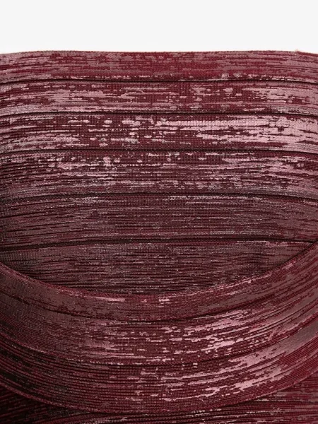 Rochie Hervé Léger de costum roșu