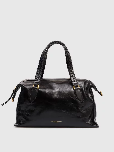 Кожаная сумка Gianni Chiarini черная