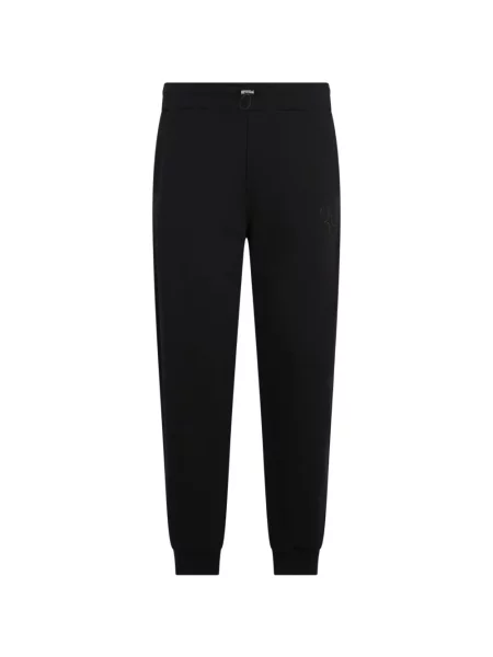Pantaloni Billionaire alergare cu autograf negru