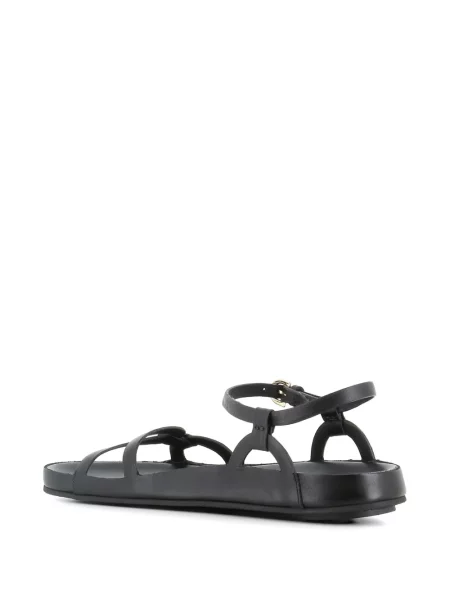 Sandale Del Carlo din piele negru