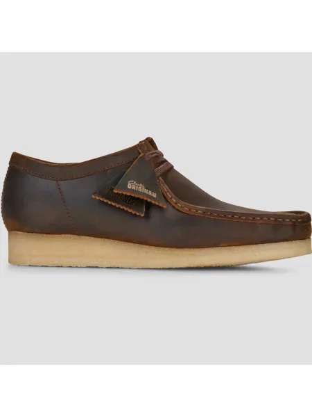 Tenisky Clarks Originals hnedá