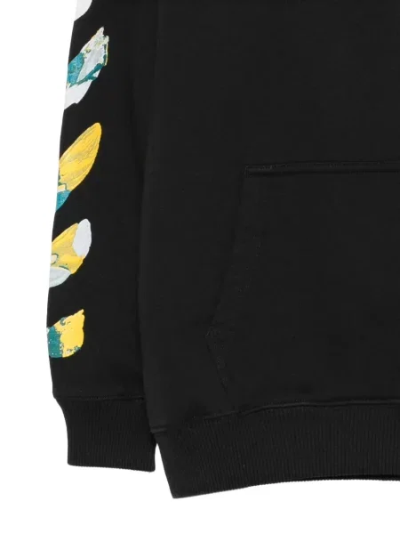 Bluza z kapturem dziecięca Off-white biała