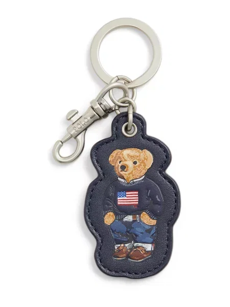 Polo Ralph Lauren Accesorii geantă bleumarin / maro mokka / roșu alb