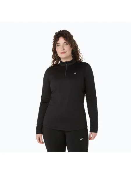 Tricou mânecă lungă Asics alergare negru