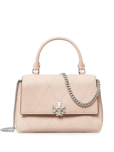 Matlasat geantă Tory Burch roz