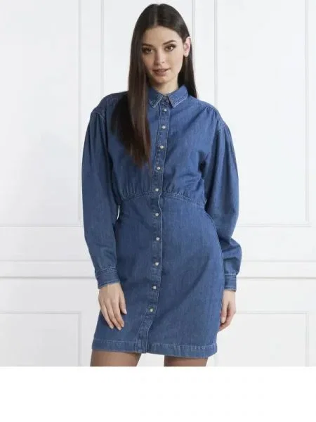 Pepe Jeans London Ruha JULIE | denim kék