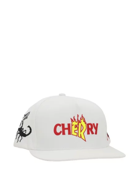 Șapcă Cherry World alb