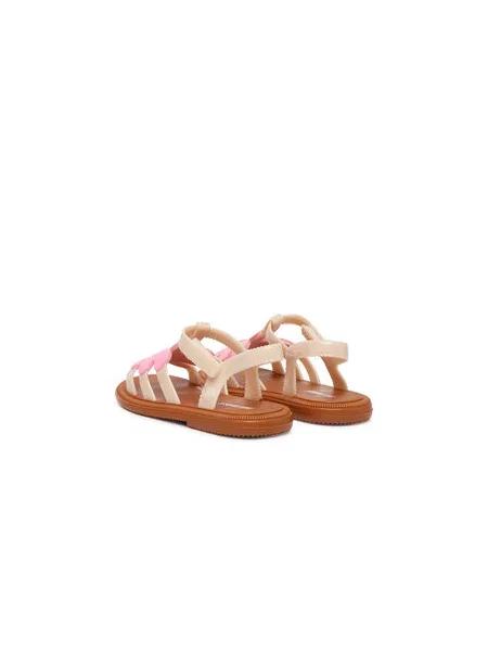 Sandály Melissa Mini Melissa Hip Bloomy Bb hnědá