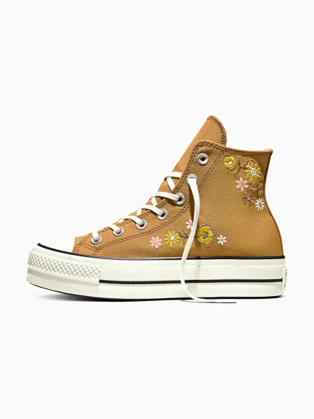 Converse Chuck Taylor All Star Lift női tornacipők narancsszínű