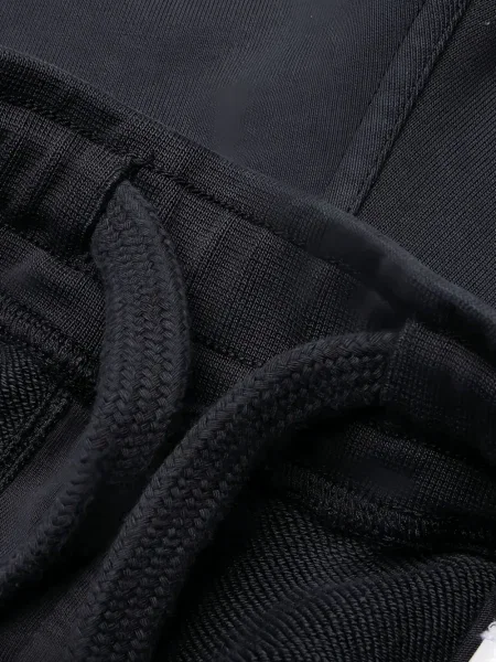Pantaloni Stone Island cu broderie negru