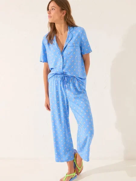 Пижама women'secret дамска синьо