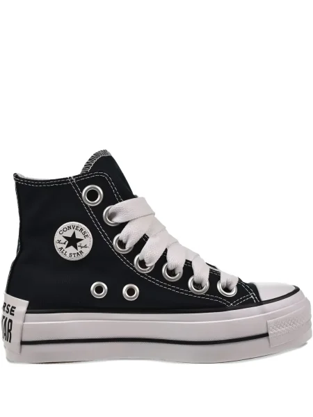 Бягане slip-on маратонки Converse Chuck Taylor All Star на платформе черно