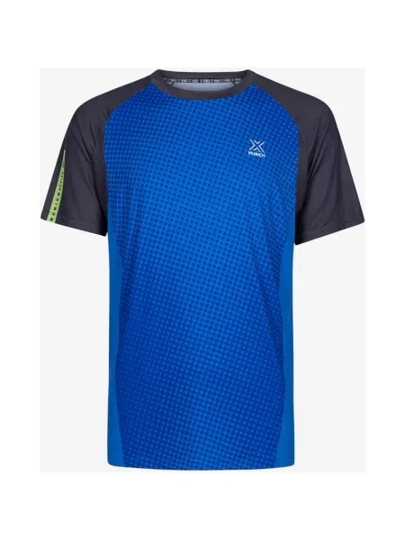 Koszulka damska Munich Padel Serve krótki rękaw S niebieski