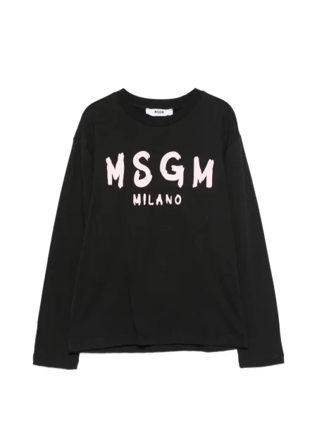 Koszulka dziecięca Msgm czarna