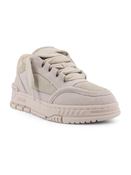 Sneakersy Axel Arigato zamszowe z logo białe
