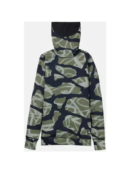 Koszulka termiczna Burton Midweight Long Neck z długim rękawem khaki S zielona