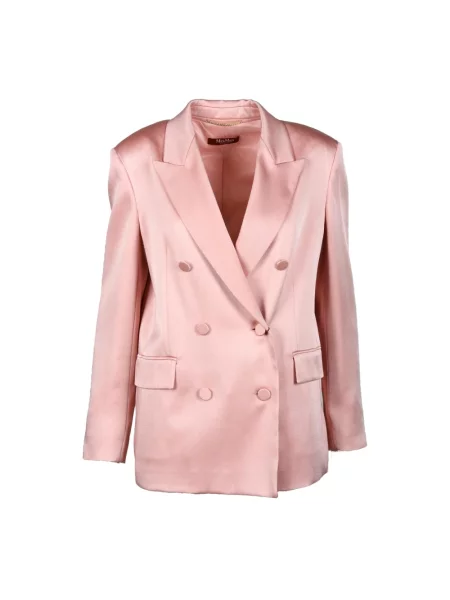Marynarka Max Mara Studio biznesowa różowa
