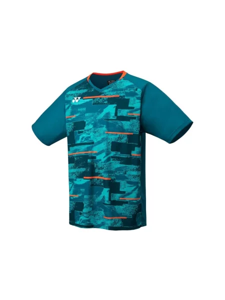 Tenisové tričko YONEX Club blue/green modré