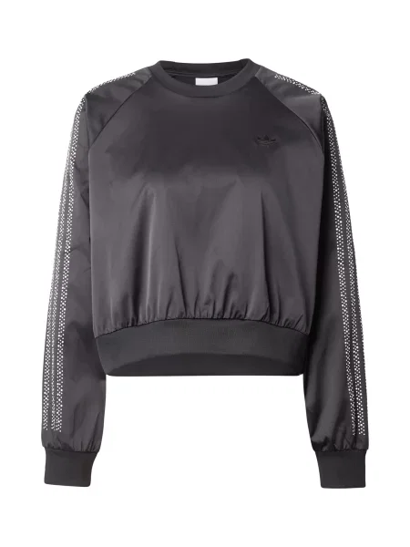 ADIDAS ORIGINALS Majica črna bela