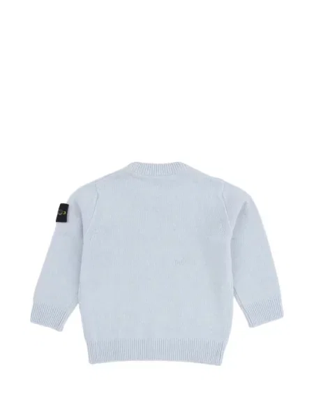 Sweter dziecięcy Stone Island niebieski