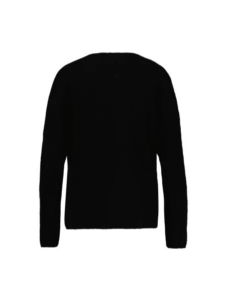Mos Mosh sweter wełniany czarny