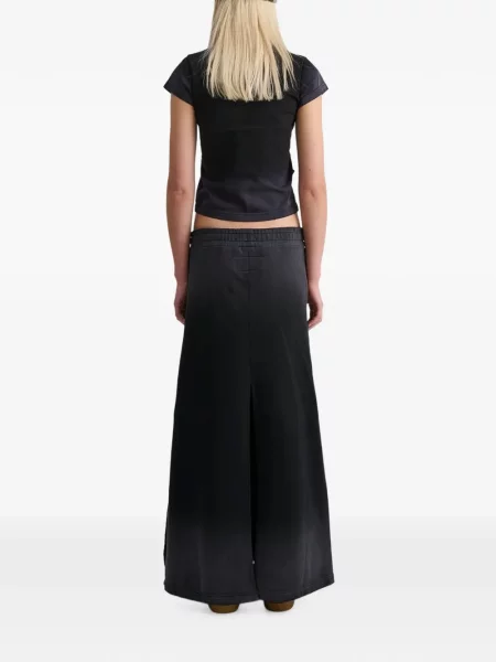 Fusta maxi Alis cu imagine negru