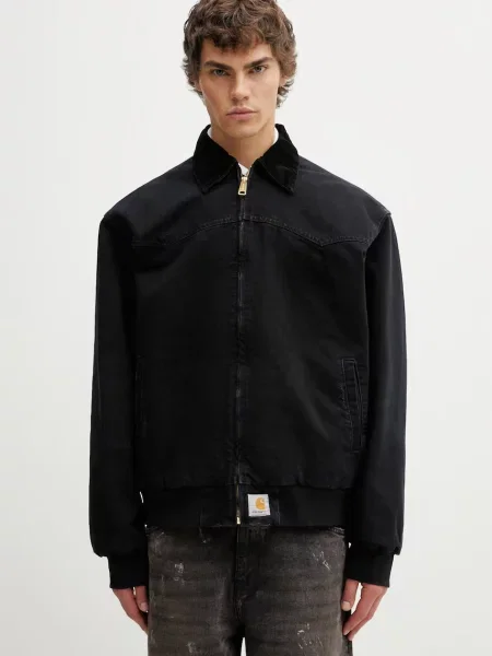 Короткая куртка Carhartt Wip черная