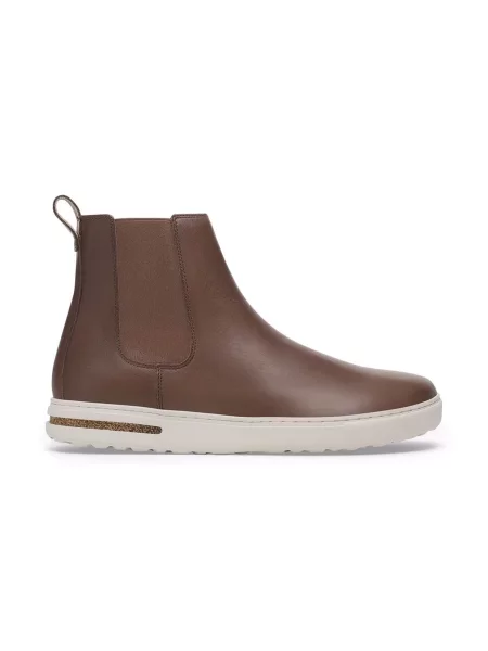 Sztyblety Birkenstock skórzane brązowe