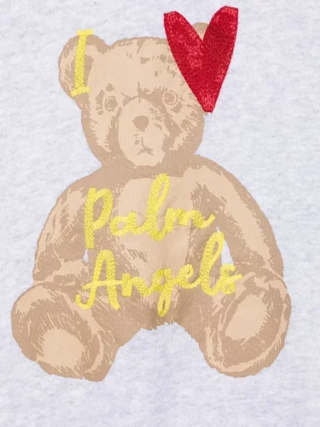 Hoodie Palm Angels γκρι