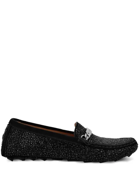 Kamínky loafers Philipp Plein černé