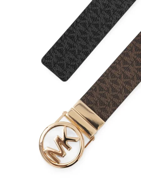 Reversibil șapcă Michael Michael Kors cu autograf cu gât halter negru