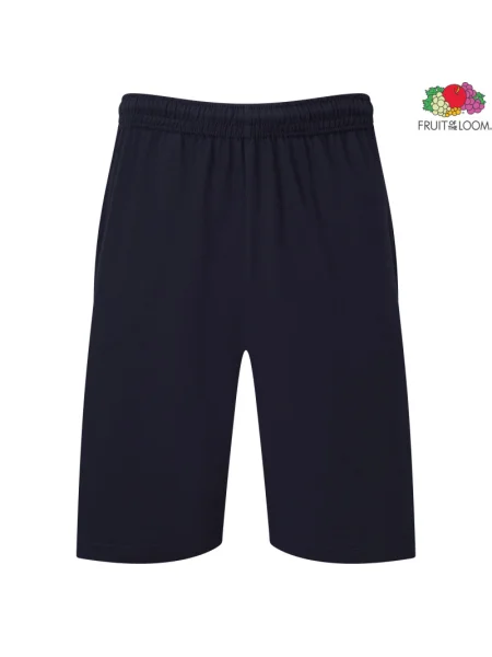 Pantaloni scurți Fruit Of The Loom din jerseu albastru