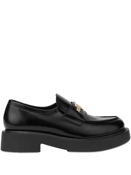 Loafers Love Moschino černé